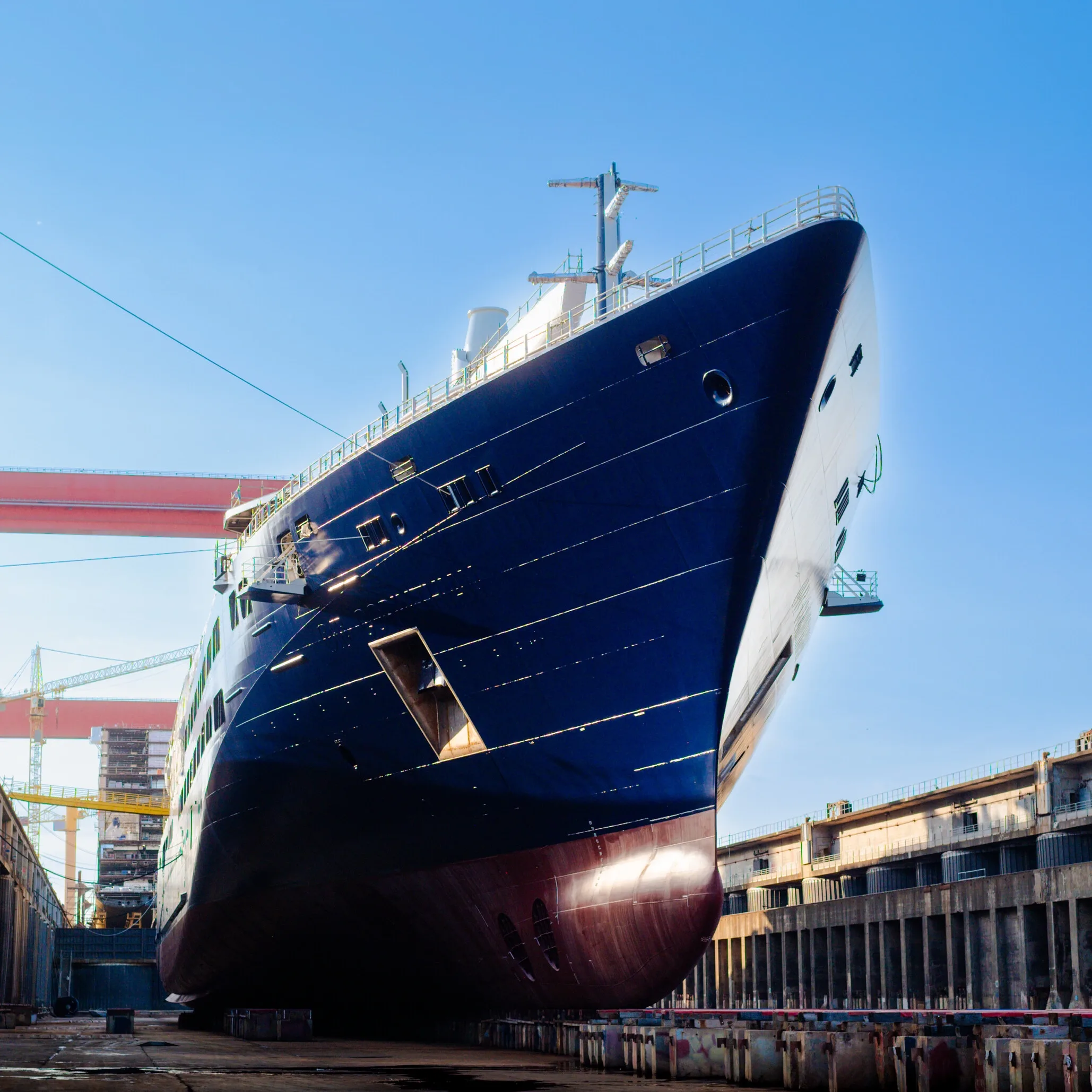 Orient Express Sailing Yachts-News-Float out Corinthian